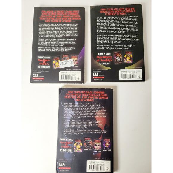 Five Nights at Freddy's Fazbear Frights Lot (#3, #4, #5) - Horror Book Series - Picture 2 of 4